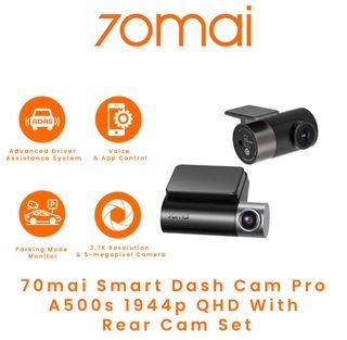 Dashcam with rear camera (brand new)