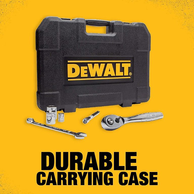 DEWALT Mechanics Tools Kit and Socket Set 142 Piece Furniture