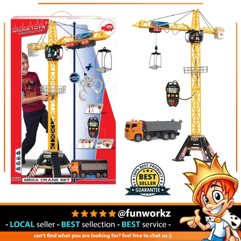 Dickie toys mega crane store
