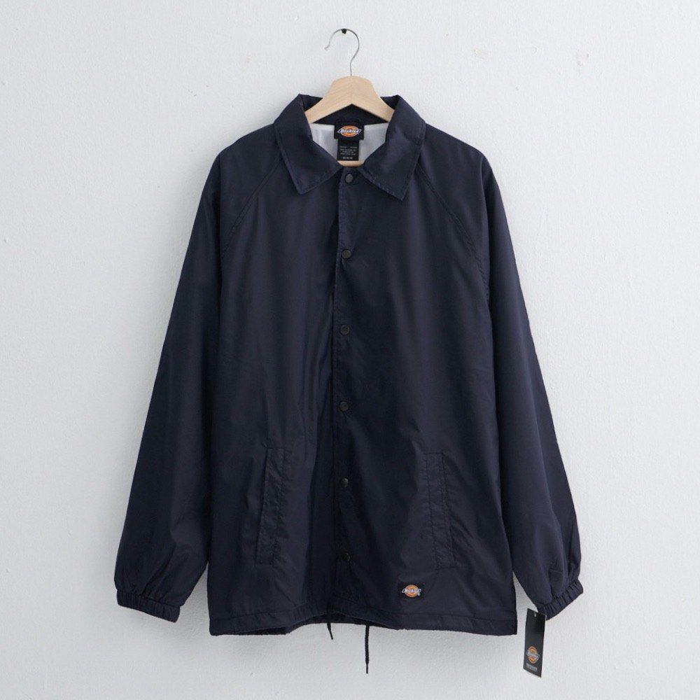 Snap front outlet nylon jacket