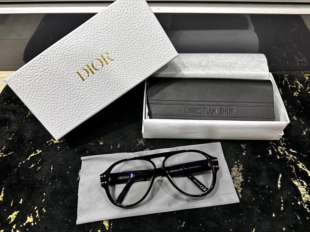 Dior Signature Glasses, Luxury, Accessories on Carousell