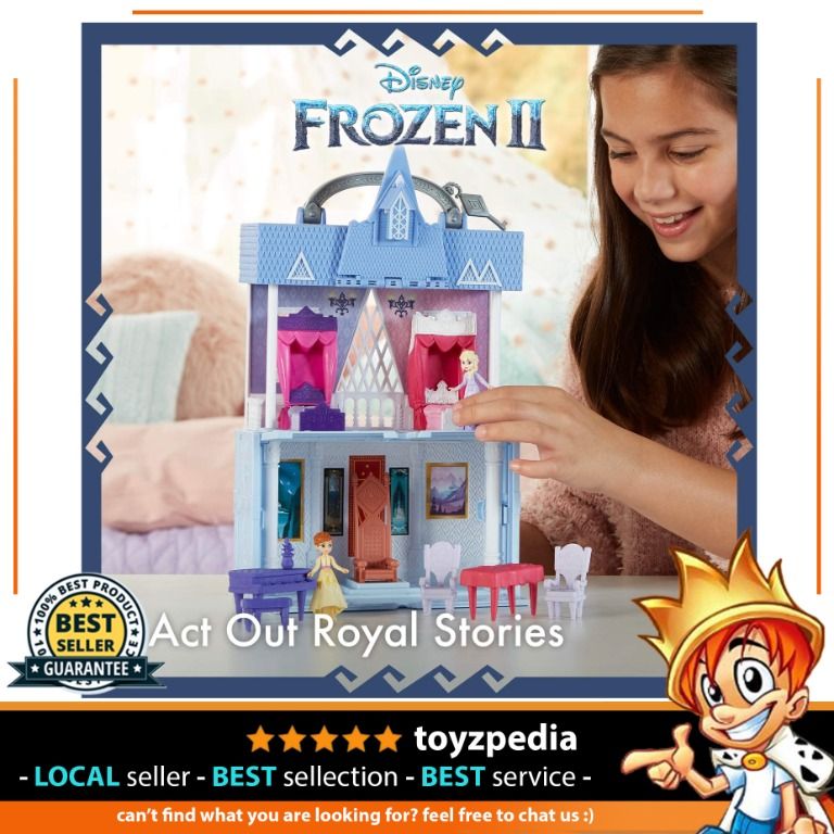 Disney Frozen Arendelle Castle With Elsa Doll