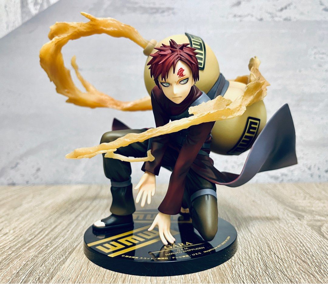 (極新日版) 長放櫃display冇盒 2017年初版 Megahouse GEM 限定 我愛羅 Gara 風影 ver 火影忍者疾風傳 狐忍 ...
