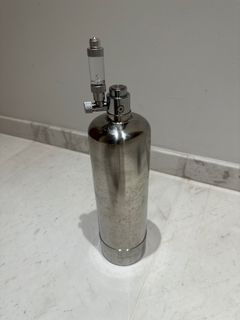 DIY CO2 tank 2 Liter + with Solenoid (almost brand new)