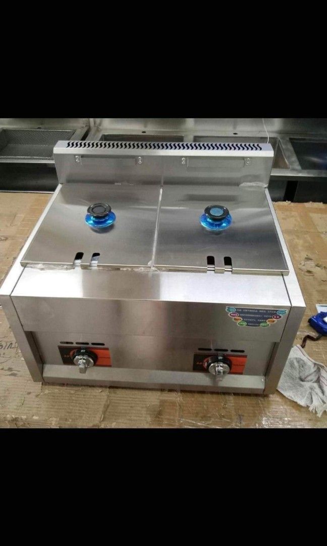 Double Deep Fryer Gas Type on Carousell