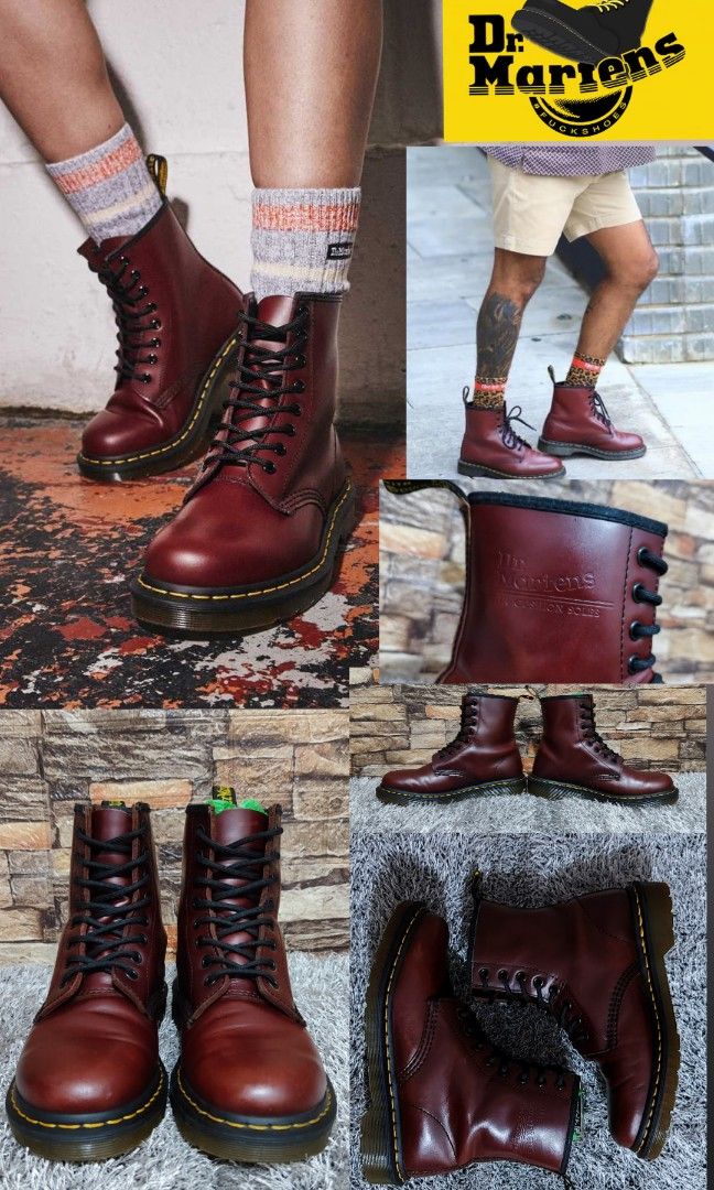 Dr martens sale 1460 burgundy