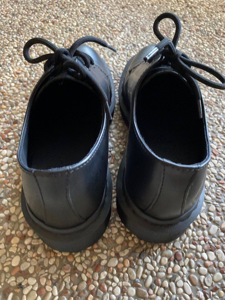 BLACK FRIDAY SALE Authentic Dr Martens 1460 Mono 3 Eye Shoes in Black UK 3