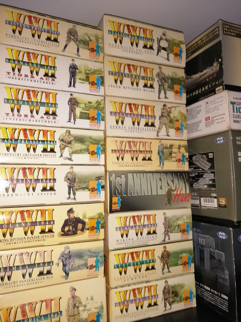 Dragon Models 1/6 Scale WW2 German soldiers, Hobbies & Toys, Toys ...