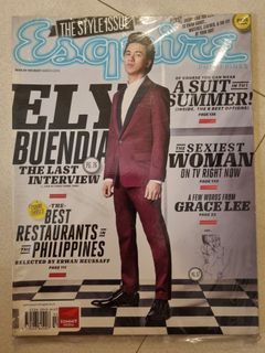 Esquire Magazine Ely Buendia