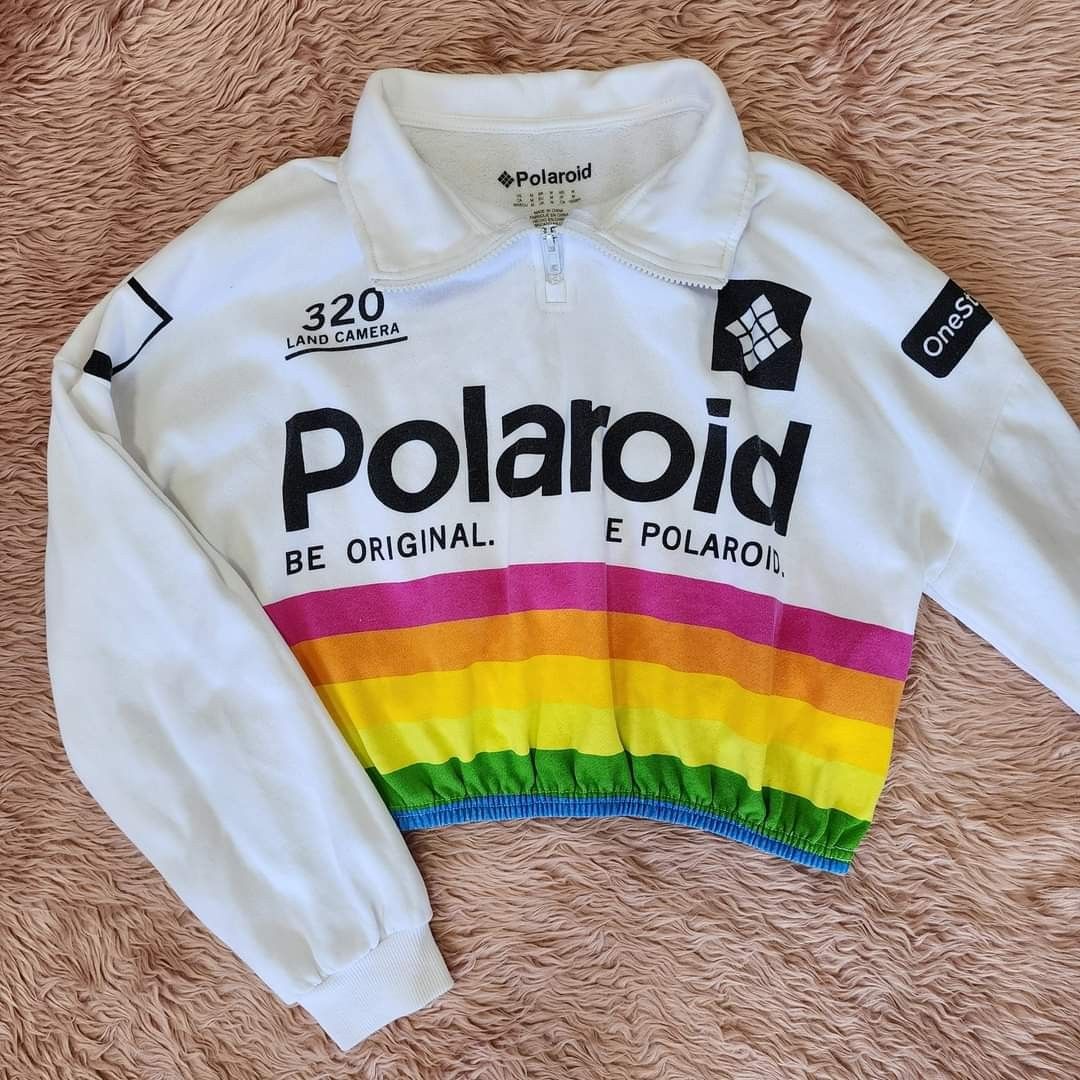 Polaroid sweater top forever 21