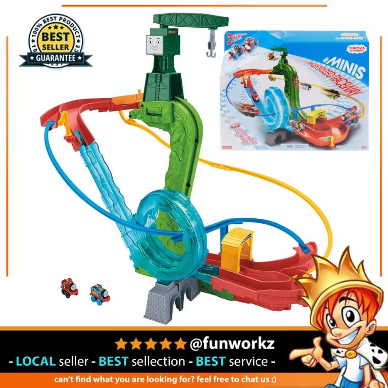 Fisher-Price Thomas and Friends MINIS Motorized Raceway Playset, Toys ...