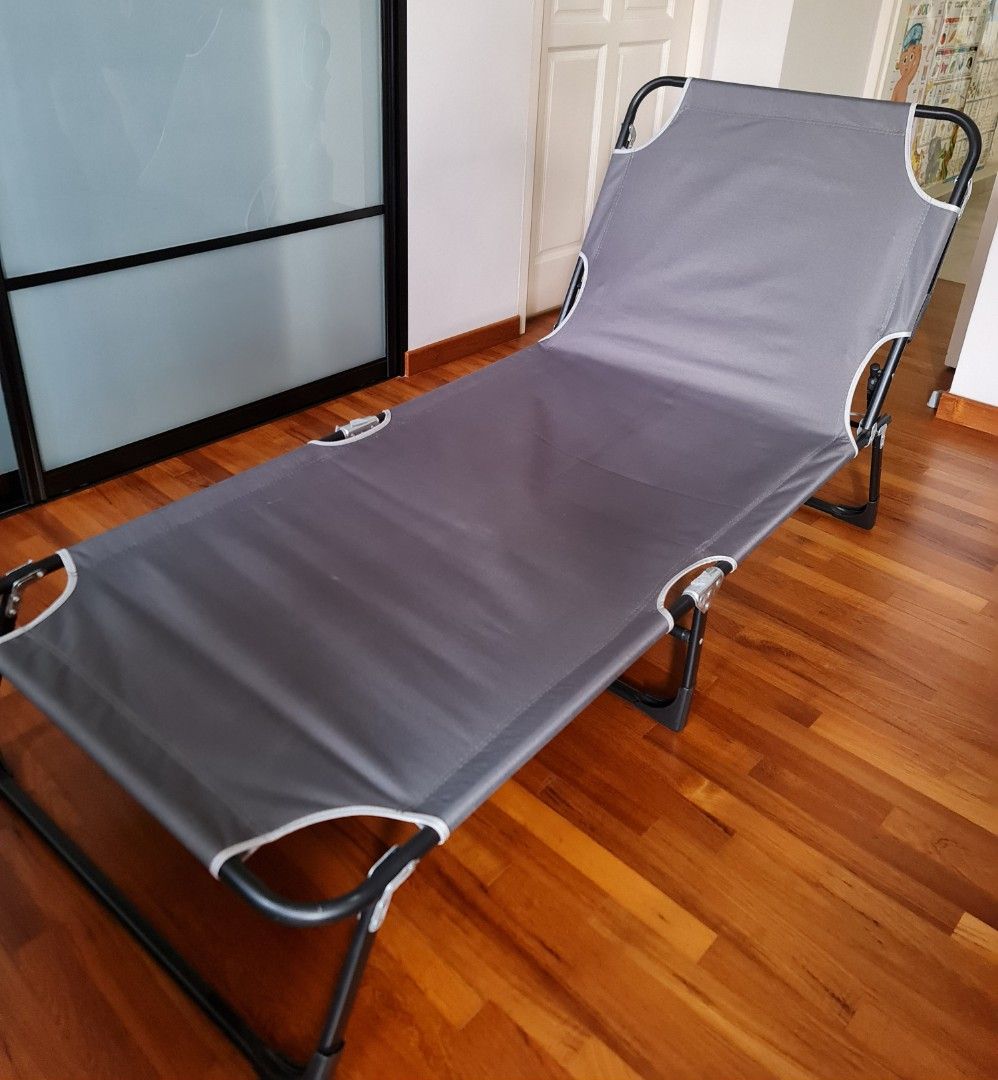 Foldable makeshift bed (1 9m by 75cm) Furniture Home Living