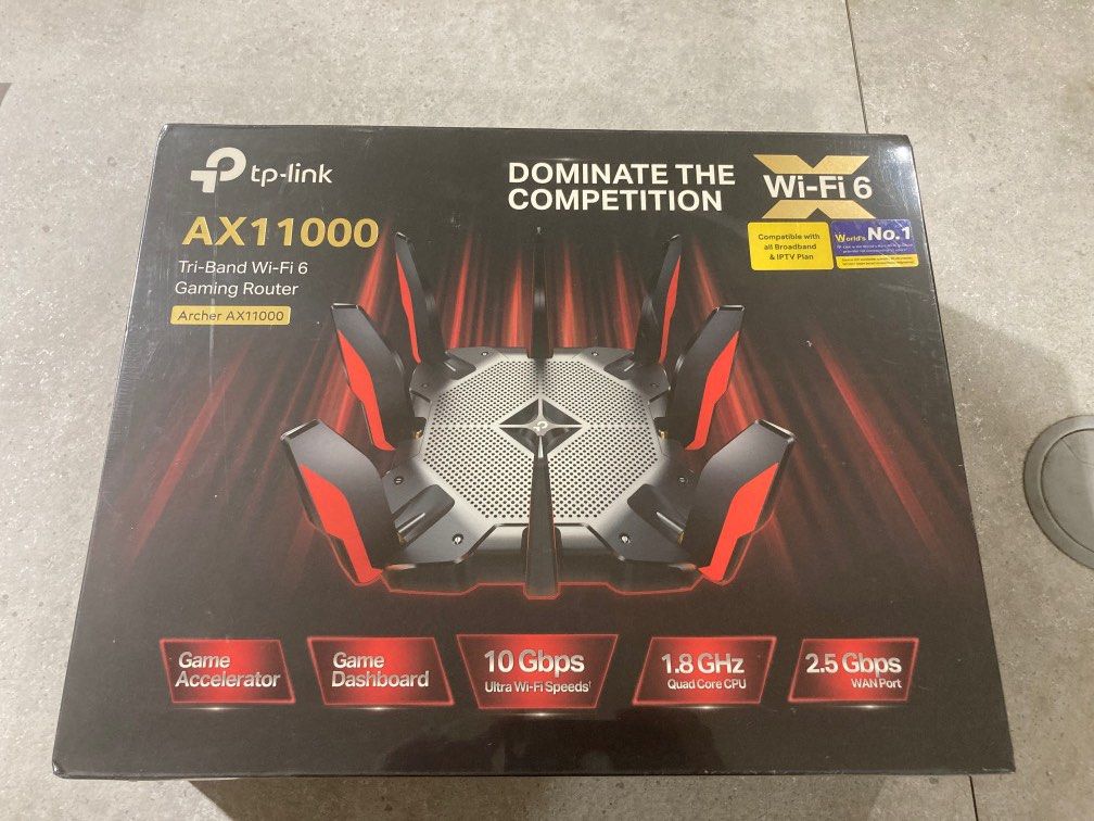 FREE DELIVERY! Brand New TP-Link AX11000 Archer Gaming Router ...