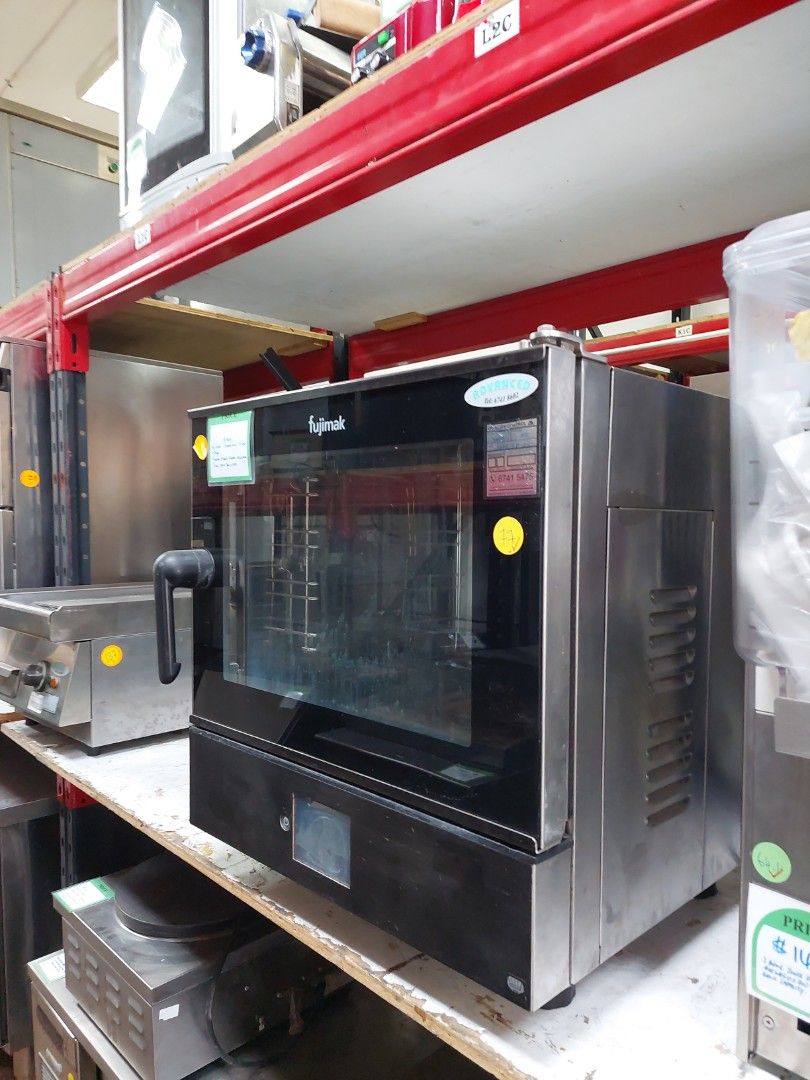 Fujimak Convection Oven, 4 Trays, Power Single Phase Isolator, Dim