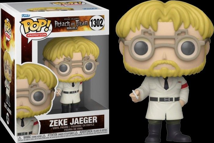 Funko Pop! Attack On Titan Zeke Jaeger #1302 - Exclusivité Funimation Neuve