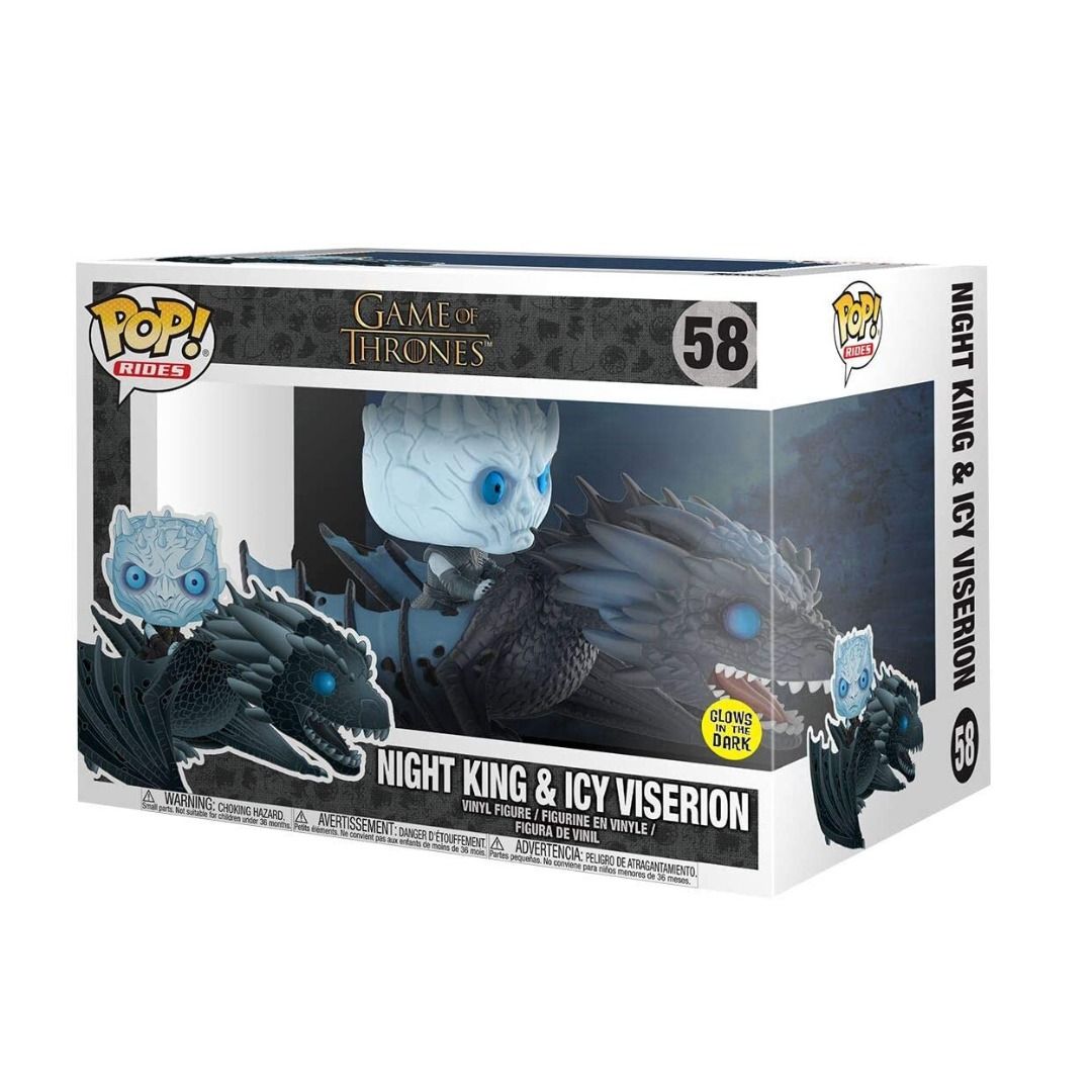 Funko Pop Rides Game of Thrones Night King On Dragon Collectible