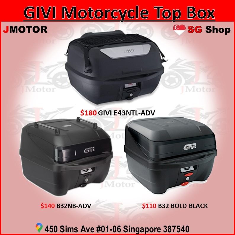 Motorcycle givi box online