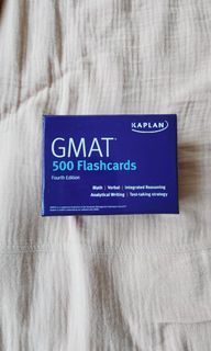 GMAT Flashcards Kaplan 4th Edition