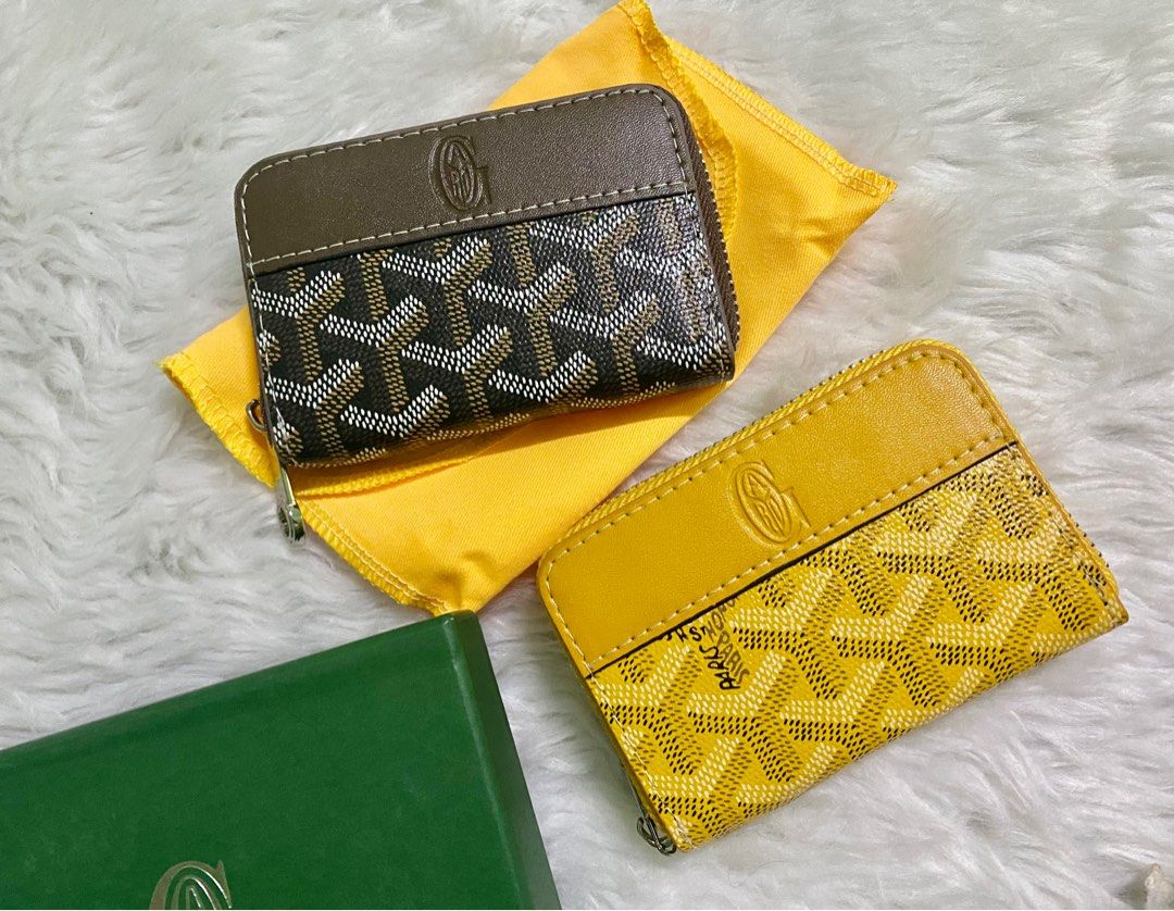 Goyard Zip wallet, Luxury, Bags & Wallets on Carousell