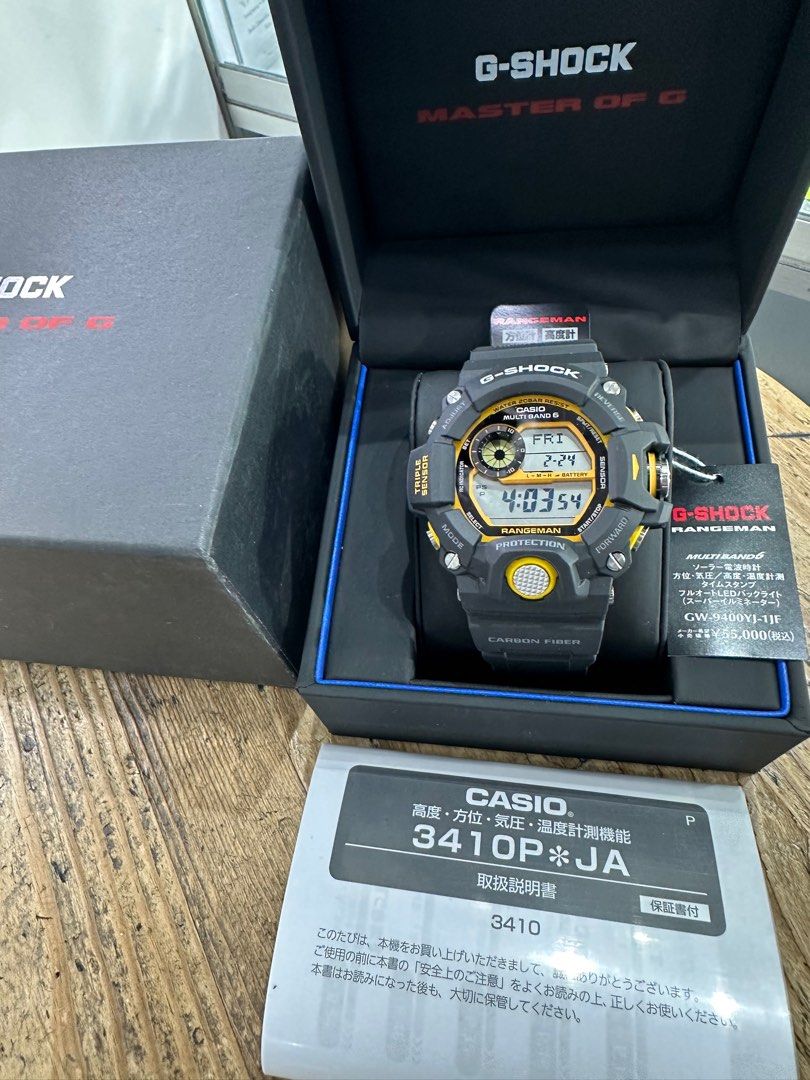 メーカー公式ショップ】 【新品】 CASIO GW-9400YJ-1JF- G-SHOCK G