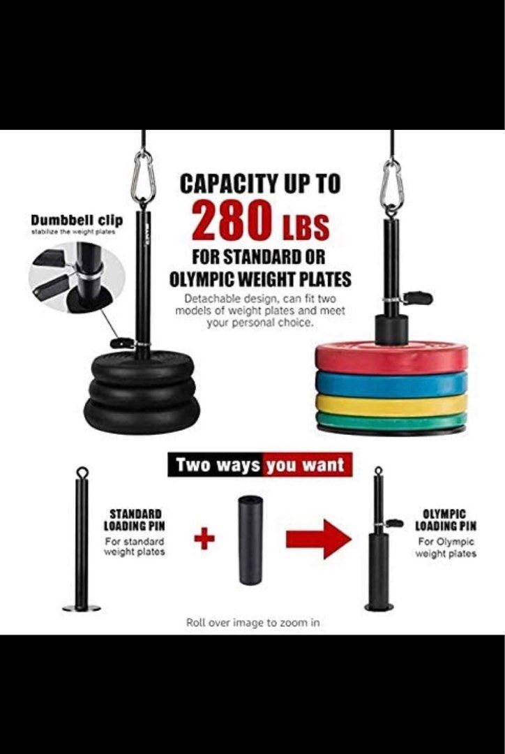 Gym Cable Pulley System Home Gym