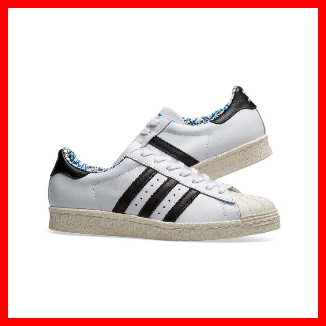 Adidas x HAGT Superstar 80s Men s Fashion Footwear Sneakers on