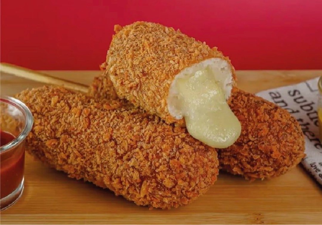 Halal Frozen Korean Cheesestick Corndog, Food & Drinks, Other Food