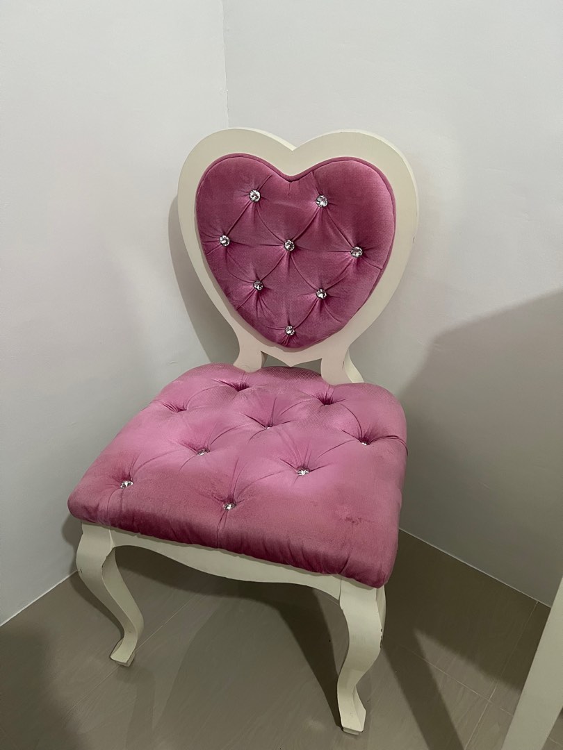 Heart Chair by Donna Rivera Furniture, Furniture & Home Living