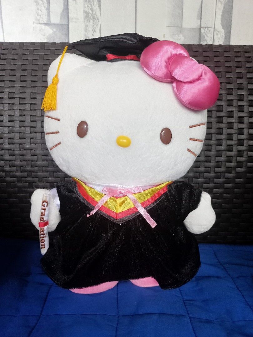 Hello Kitty Graduation Plush on Carousell