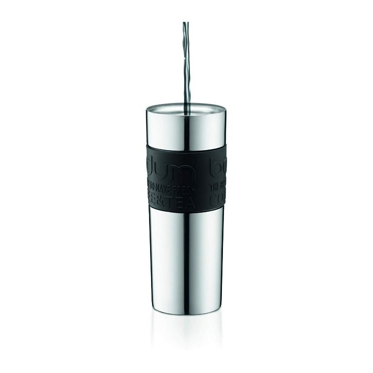 Bodum french press travel mug top