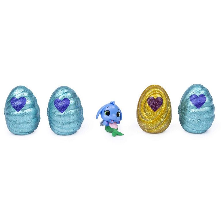 HOT Hatchimals CollEGGtibles Mermal Magic 4 Pack Bonus with