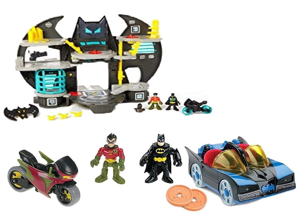 Imaginext batmobile & cycle hotsell