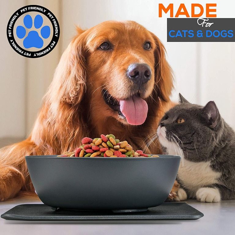 Unflippable top dog bowl