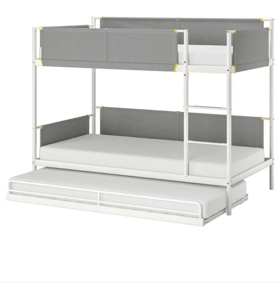 IKEA Vitval bunk bed with pullout underbed, Furniture & Home Living