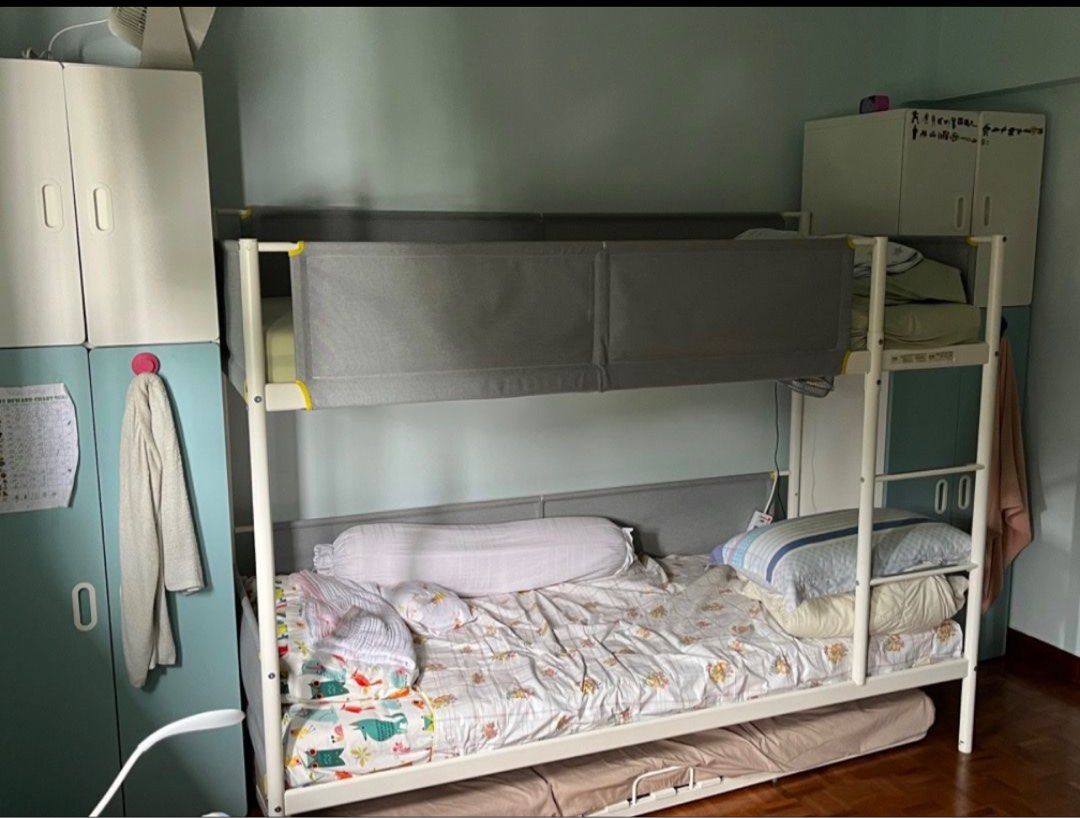 IKEA Vitval bunk bed with pullout underbed, Furniture & Home Living