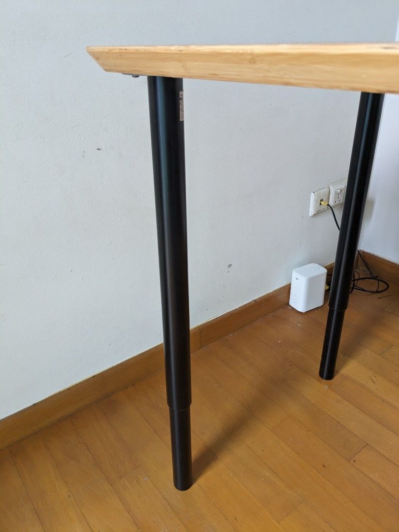 IKEA table with extendable and removable legs, Furniture & Home Living