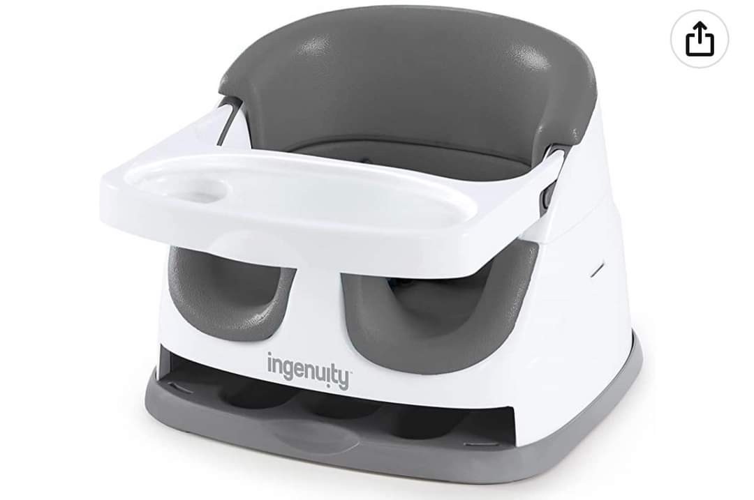 Baby High Chair Ingenuity Baby Base 2-in-1 Booster Seat, Cashmere