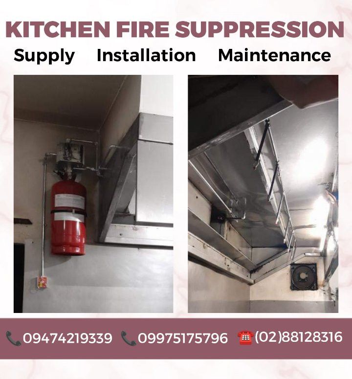 Installation of Automatic Kitchen Fire Suppression System AKFSS Lehavot