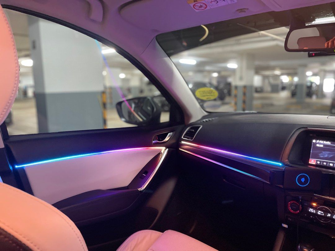 9-Bulb White LED Interior Light Kit For 2013-2019 Mazda CX-5 - 5000K, 12V, Direct Replacement