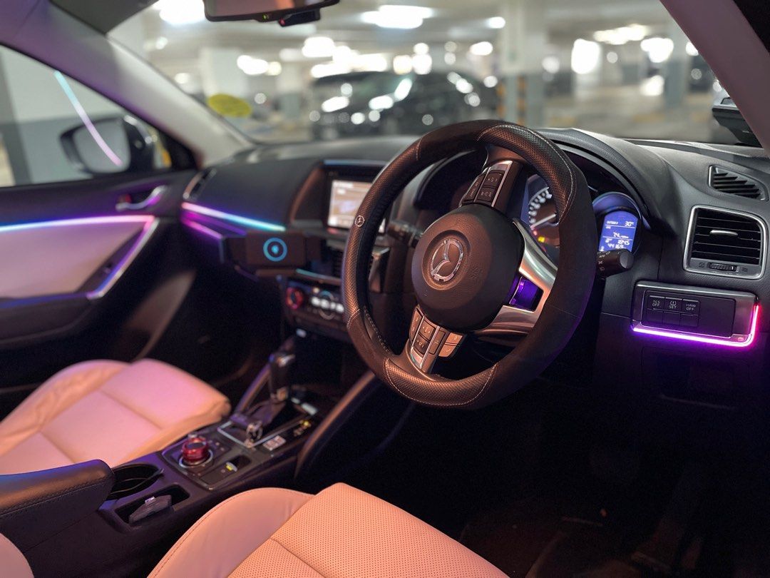 Interior ambient LED lighting Mazda cx5, Car Accessories