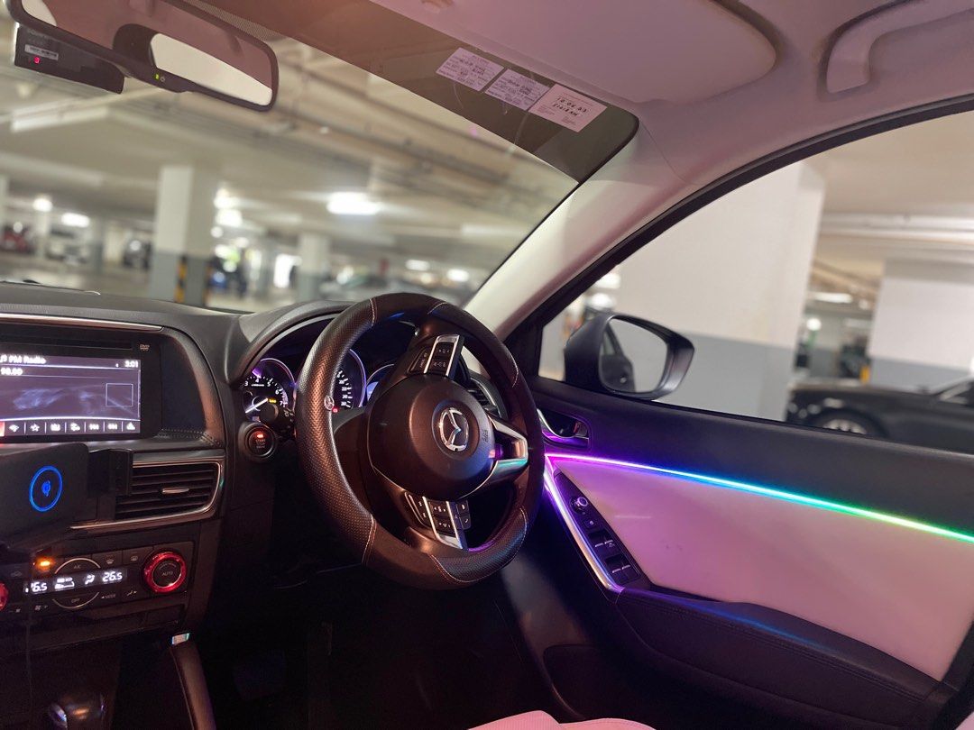 Interior ambient LED lighting Mazda cx5, Car Accessories