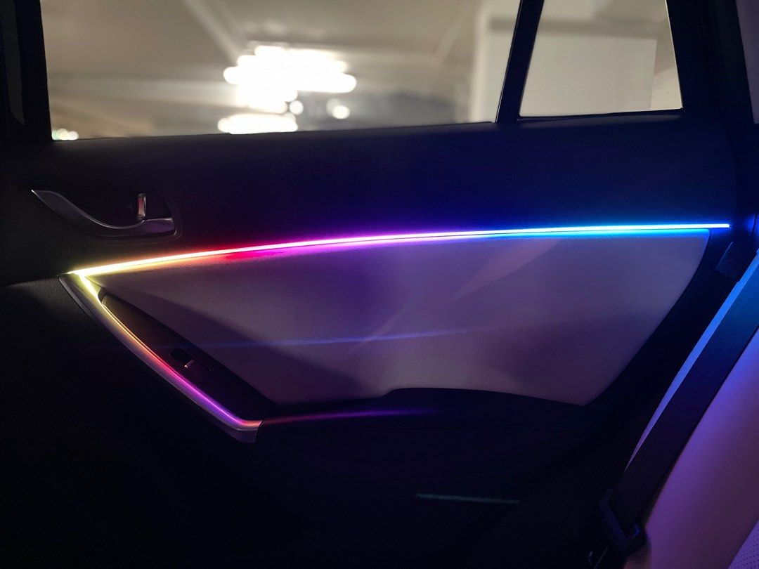 Interior ambient LED lighting Mazda cx5, Car Accessories