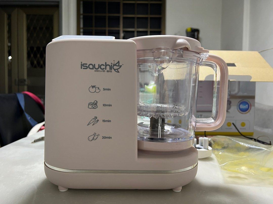 Isa Uchi 6in1 Function Baby Food Processor, Babies & Kids, Nursing