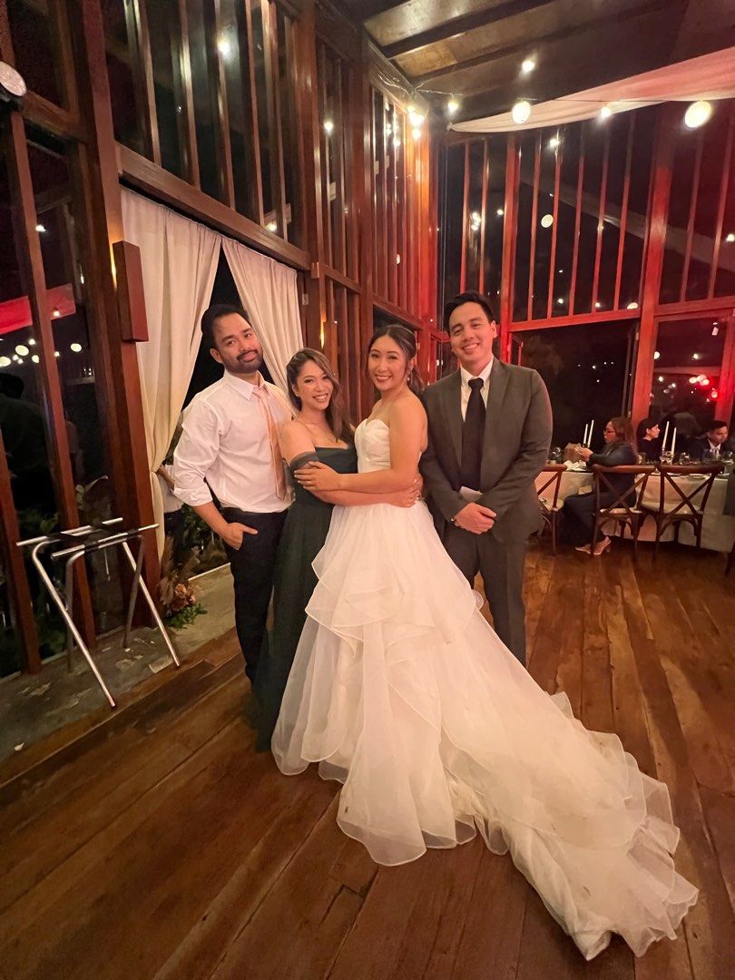 Ivory and White Wedding Dress (Category: Dresses) located in Quezon City. Submitted by jtc99 (Listing ID 1217048004, Image 3). Description: Ivory and White Customized Carin Dress Detachable shoulder straps Fits medium to large and can alter.
