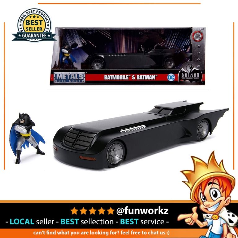 Jada animated top batmobile