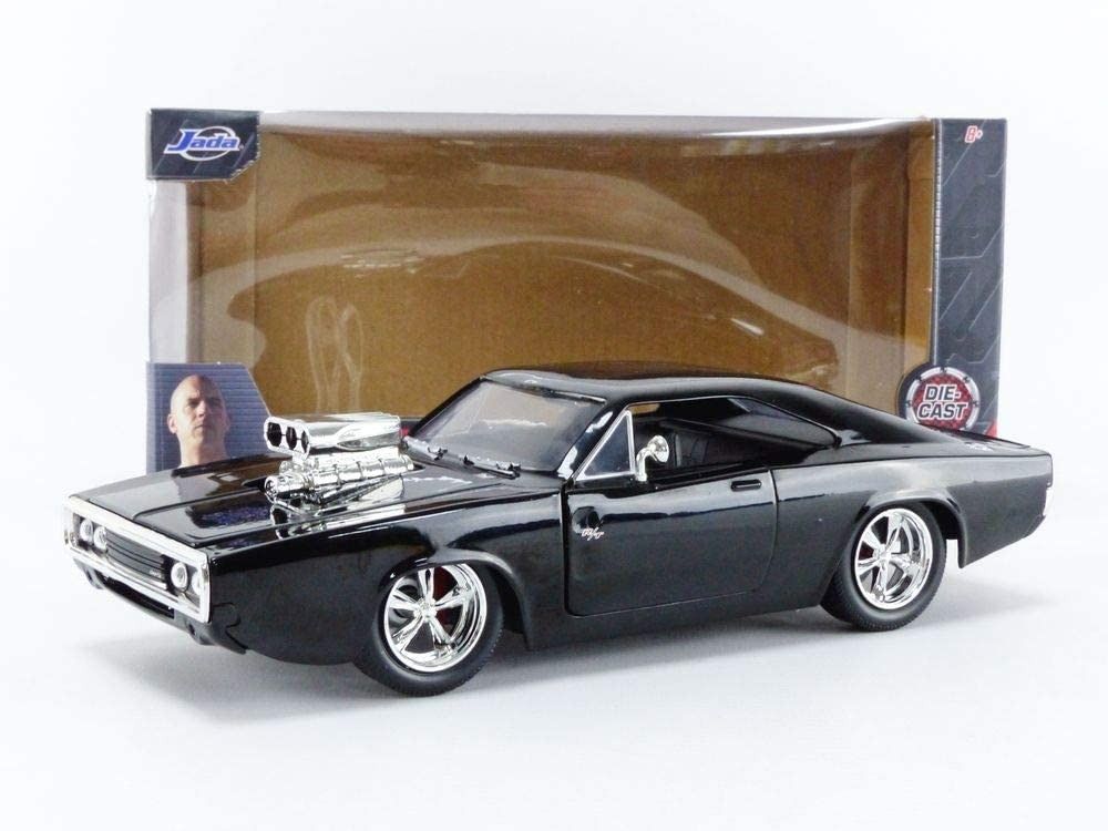 Jada Toys Fast & Furious 1:24 Dom's 1970 Dodge Charger R/T Die-cast Car  Bare Metal, Toys for Kids and Adults, Hobbies & Toys, Toys & Games on  Carousell