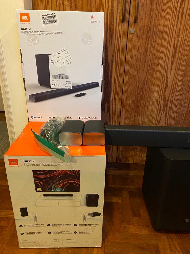 JBL Bar 5.1, Audio, Soundbars, Speakers & Amplifiers on Carousell