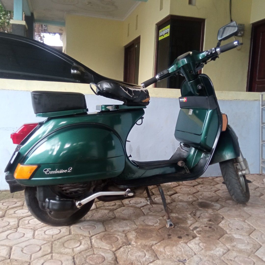 Jual Vespa PX Exclusive 2 Tahun 1997, Motor di Carousell