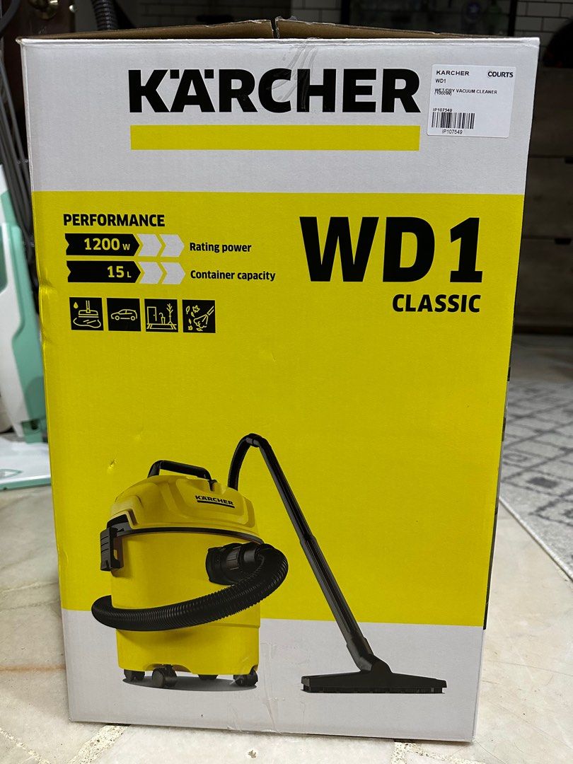 Karcher WD 1 Classic, TV & Home Appliances, Vacuum Cleaner ...