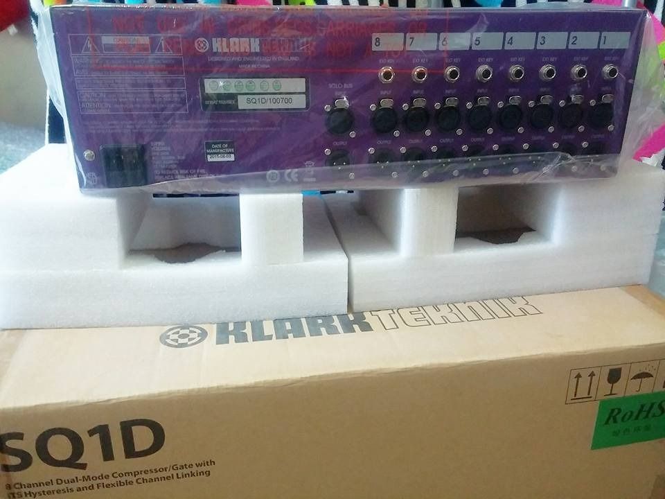 Klark Teknik SQ1D Compressor/ Gate, Audio, Other Audio Equipment on